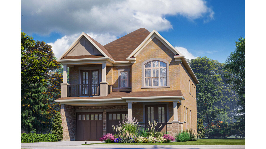 Aria floor plan at The New OakRidge by Regal Crest Homes in Richmond Hill, Ontario