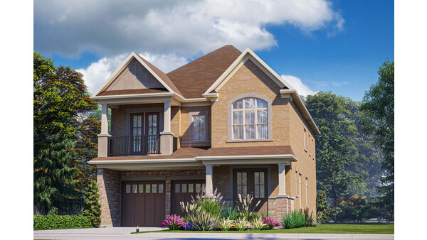 The Aria new home model plan at the The New OakRidge by Regal Crest Homes in Richmond Hill