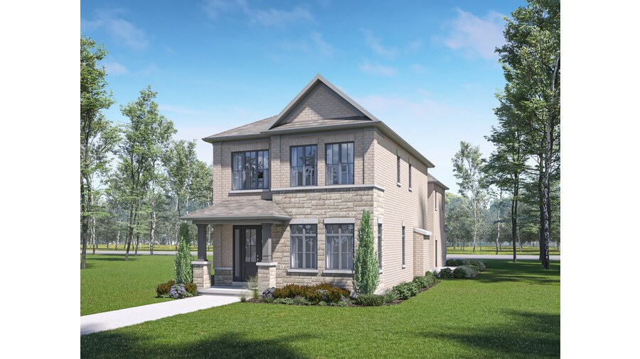 Bradley floor plan at Upper Caledon East by Regal Crest Homes in Caledon, Ontario