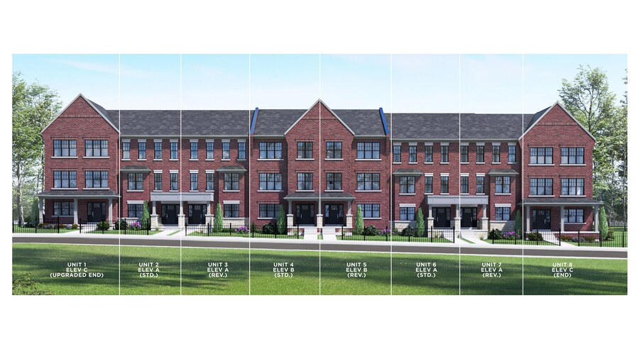 Allison floor plan at Upper Caledon East by Regal Crest Homes in Caledon, Ontario