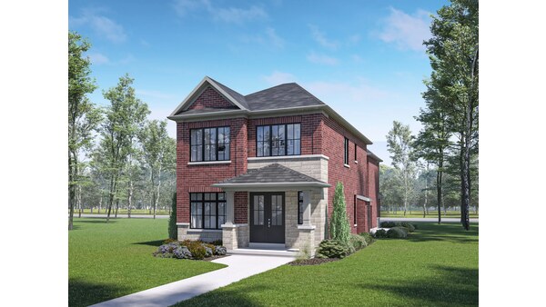 The Berney new home model plan at the Upper Caledon East by Regal Crest Homes in Caledon