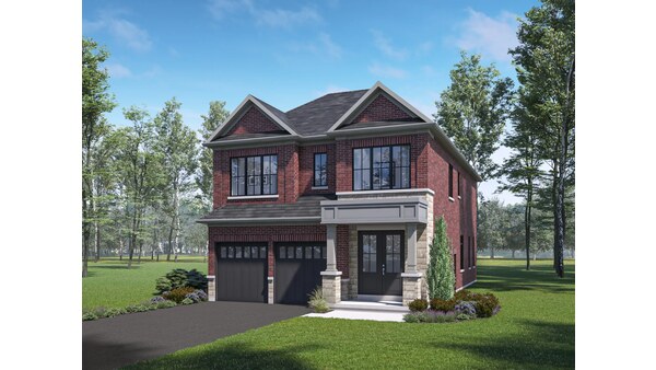 The Cranston new home model plan at the Upper Caledon East by Regal Crest Homes in Caledon
