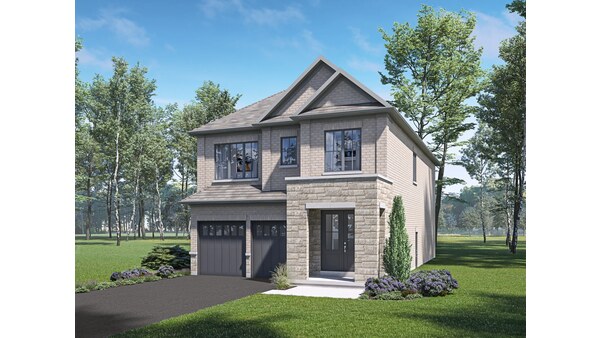 The Donaldson new home model plan at the Upper Caledon East by Regal Crest Homes in Caledon