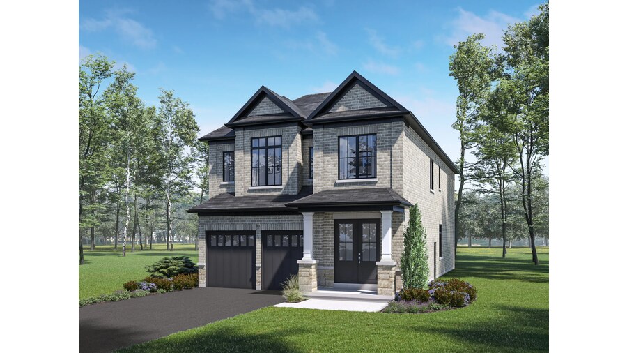 Evans floor plan at Upper Caledon East by Regal Crest Homes in Caledon, Ontario