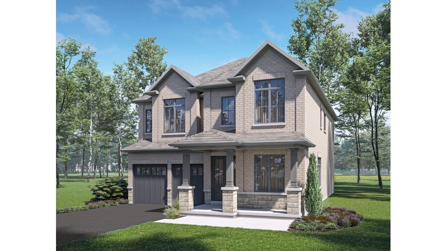McCarty floor plan at Upper Caledon East by Regal Crest Homes in Caledon, Ontario