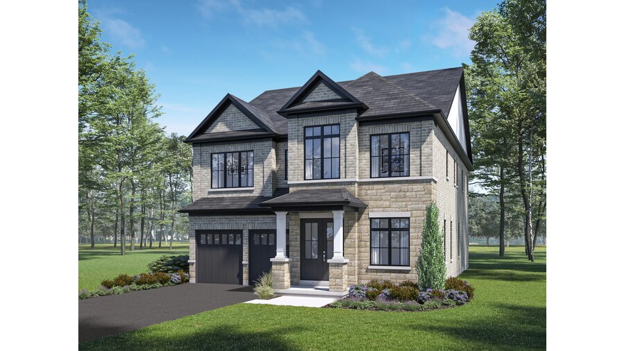 Myer floor plan at Upper Caledon East by Regal Crest Homes in Caledon, Ontario