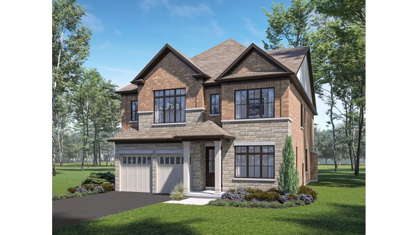 The Paisley new home model plan at the Upper Caledon East by Regal Crest Homes in Caledon