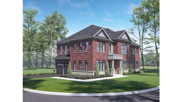The Swinton new home model plan at the Upper Caledon East by Regal Crest Homes in Caledon