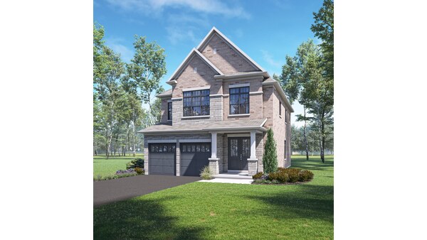 The Bluebell new home model plan at the Victoria Grand by Regal Crest Homes in Markham
