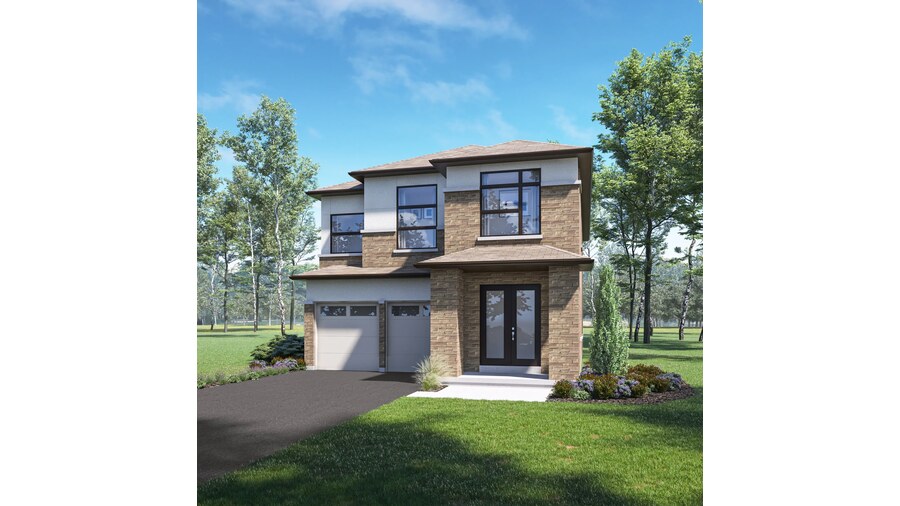 Lotus floor plan at Victoria Grand by Regal Crest Homes in Markham, Ontario
