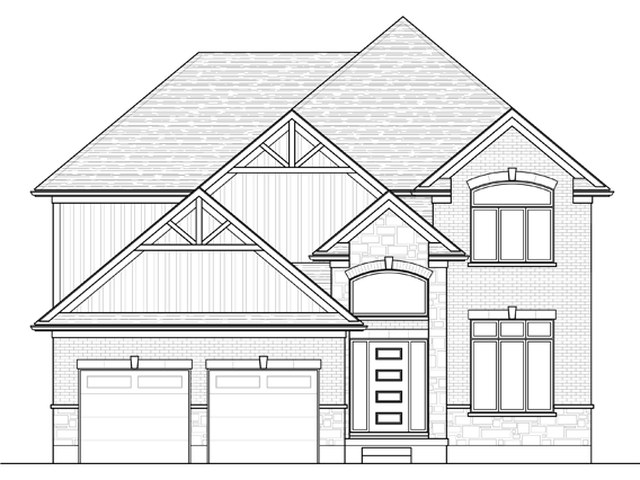 The Palm new home model plan at the Meadowlily by Rembrandt Homes in London