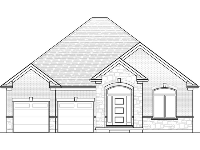 The Birch (Trad.) new home model plan at the Meadowlily by Rembrandt Homes in London
