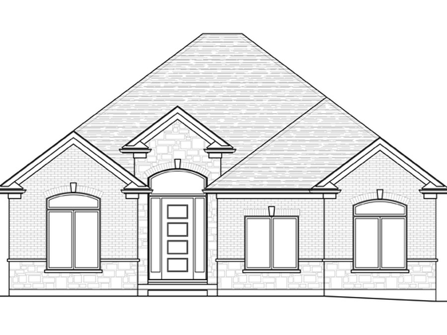 Vista floor plan at Meadowlily by Rembrandt Homes in London, Ontario