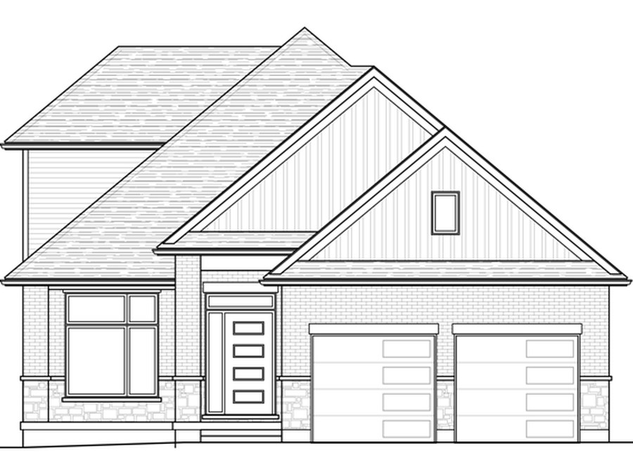 Aspen floor plan at Meadowlily by Rembrandt Homes in London, Ontario