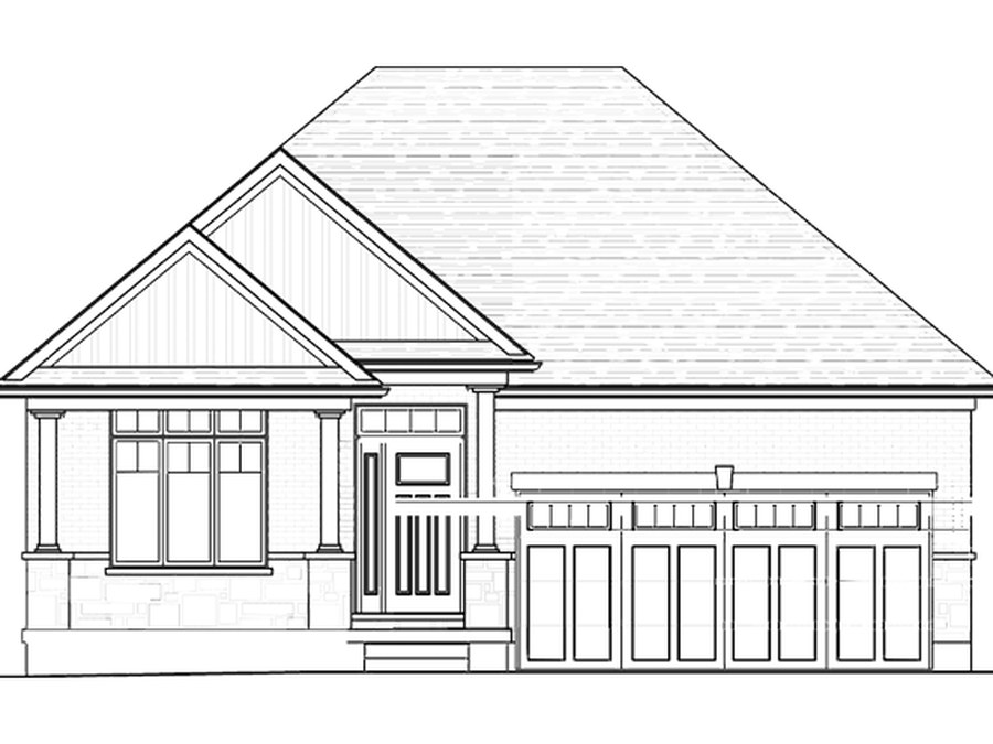 Hampton floor plan at Rembrandt Walk by Rembrandt Homes in London, Ontario