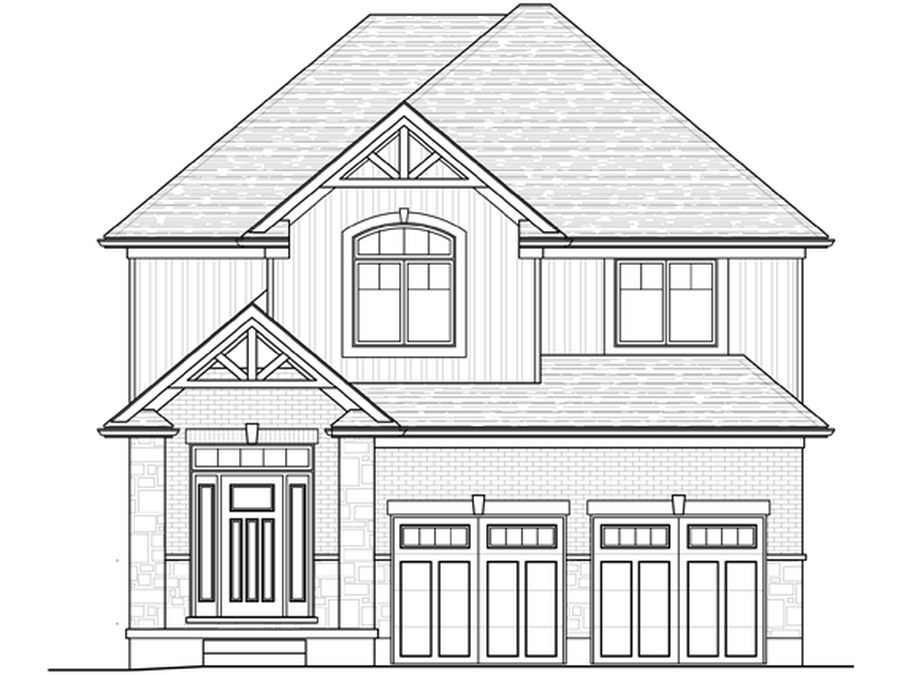 Haven floor plan at Rembrandt Walk by Rembrandt Homes in London, Ontario