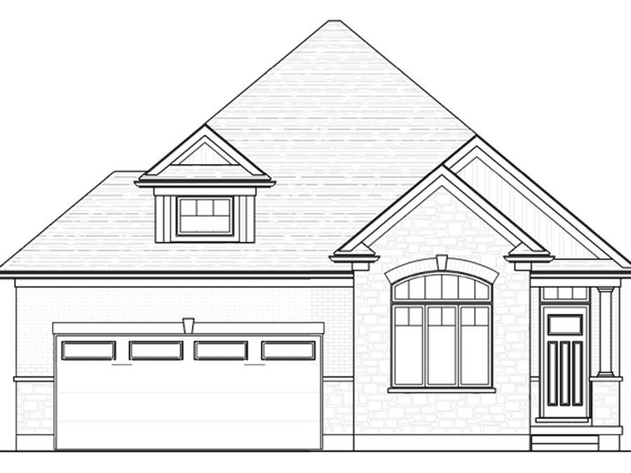 Allure floor plan at Rembrandt Walk by Rembrandt Homes in London, Ontario