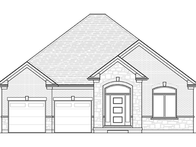 The Birch new home model plan at the Rembrandt Walk by Rembrandt Homes in London