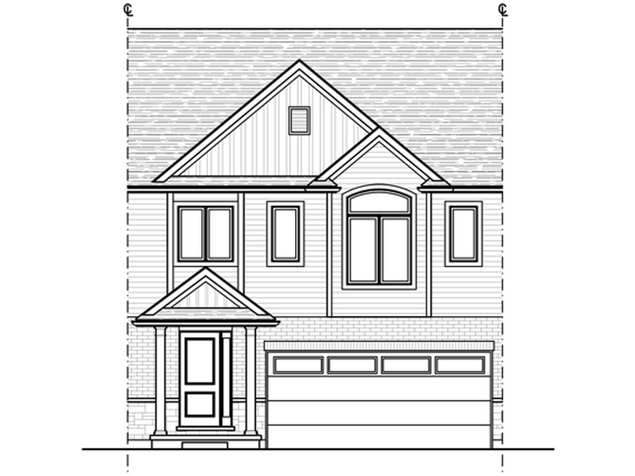 Westerdam Ii Elevated Walk-Out floor plan at The Nest 2 by Rembrandt Homes in London, Ontario