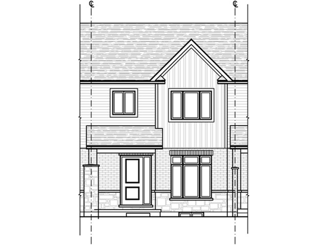 The Volendam new home model plan at the The Nest 2 by Rembrandt Homes in London
