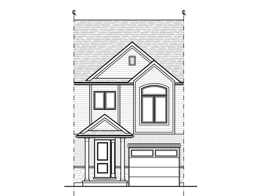Westerdam floor plan at The Nest 2 by Rembrandt Homes in London, Ontario