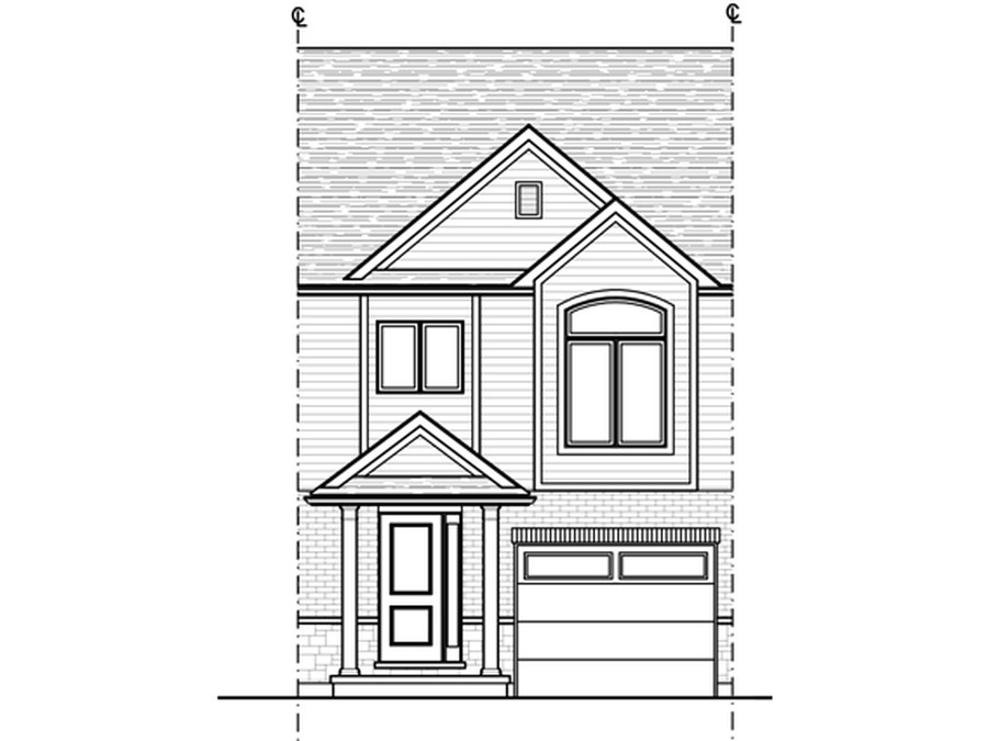 Westerdam Elevated Walk-Out floor plan at The Nest 2 by Rembrandt Homes in London, Ontario