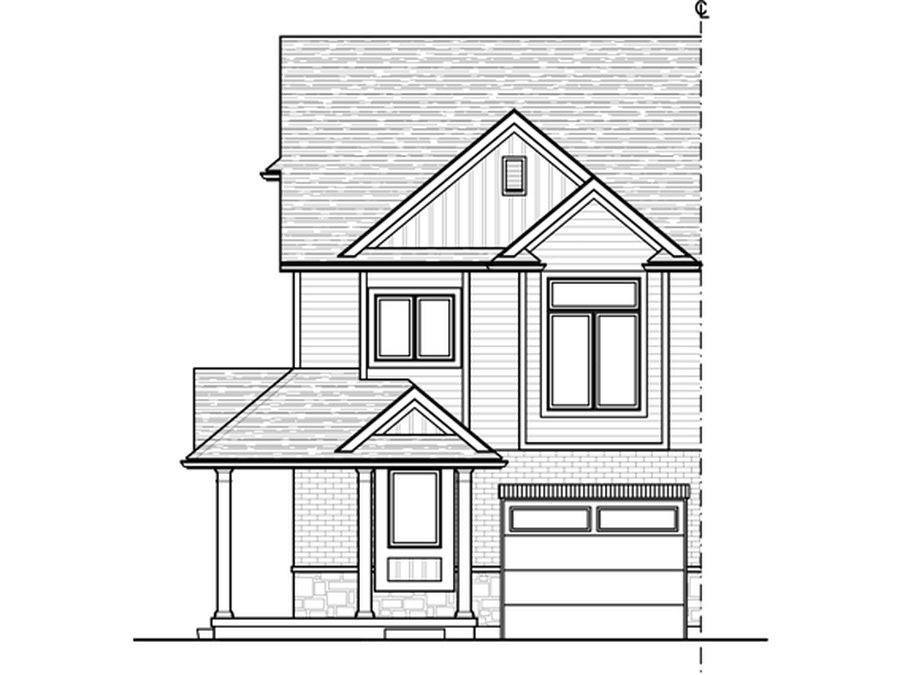 Westerdam Side Entry floor plan at The Nest 2 by Rembrandt Homes in London, Ontario