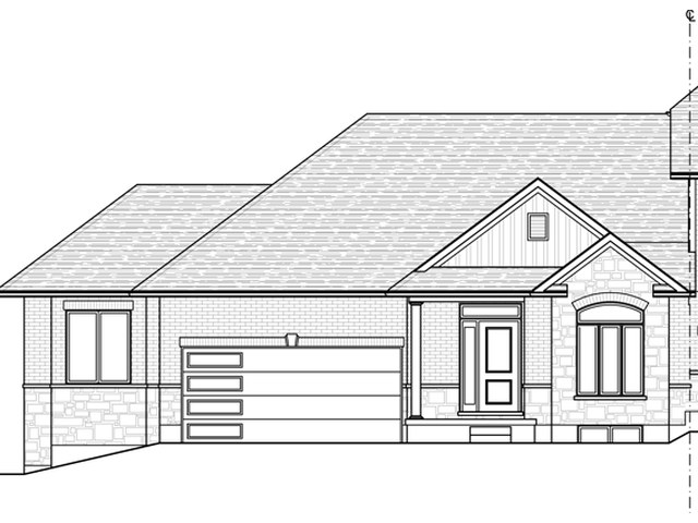 The Grandview new home model plan at the Upper West by Rembrandt Homes in London