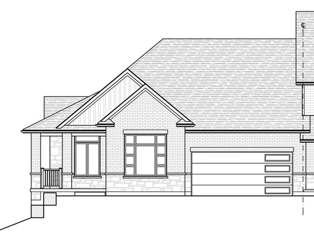 The Pine new home model plan at the Upper West by Rembrandt Homes in London