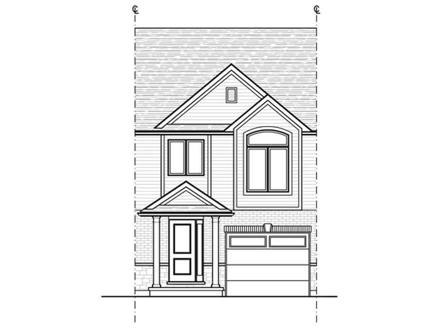 Westerdam floor plan at Upper West by Rembrandt Homes in London, Ontario