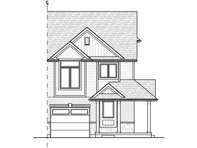 The Westerdam (Se) new home model plan at the Upper West by Rembrandt Homes in London