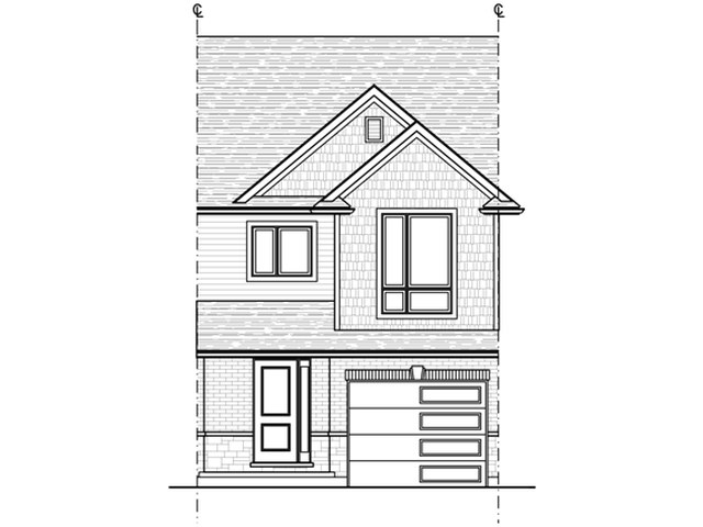 The New Westerdam new home model plan at the Upper West by Rembrandt Homes in London