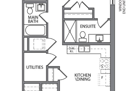 The The Madison new home model plan at the Argyle Village by Reid's Heritage Homes in Guelph