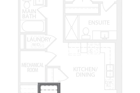 The The Hunter new home model plan at the Argyle Village by Reid's Heritage Homes in Guelph