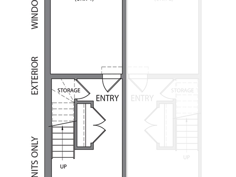 The Taylor floor plan at The Block on Clair by Reid's Heritage Homes in Guelph, Ontario