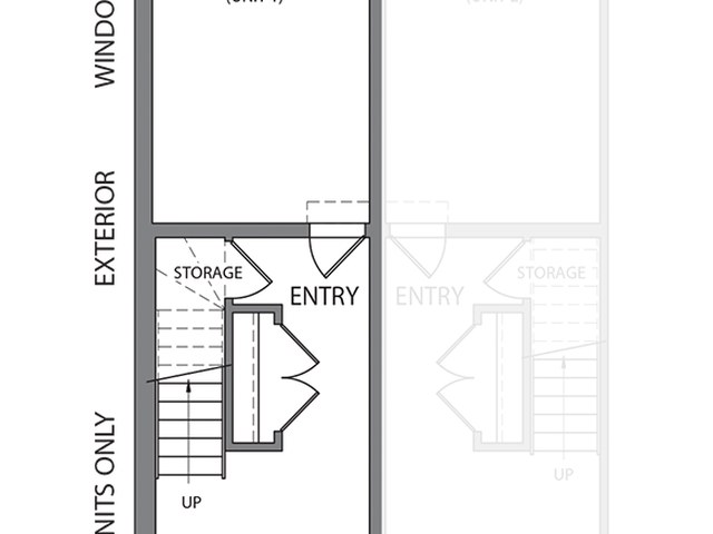 The The Taylor new home model plan at the The Block on Clair by Reid's Heritage Homes in Guelph