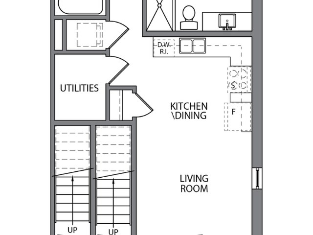 The The Madison new home model plan at the The Block on Clair by Reid's Heritage Homes in Guelph