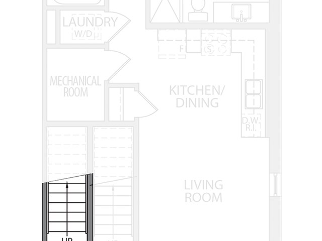 The The Kennedy new home model plan at the The Block on Clair by Reid's Heritage Homes in Guelph