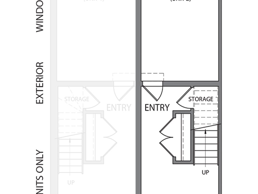 The Weston floor plan at The Block on Clair by Reid's Heritage Homes in Guelph, Ontario