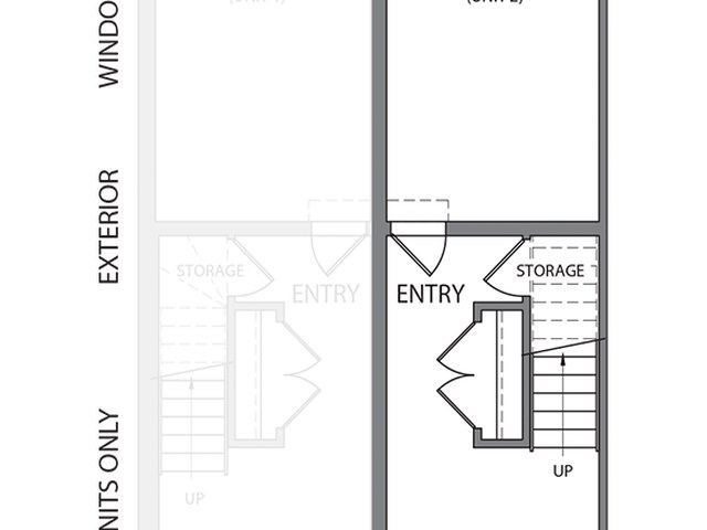 The The Weston new home model plan at the The Block on Clair by Reid's Heritage Homes in Guelph
