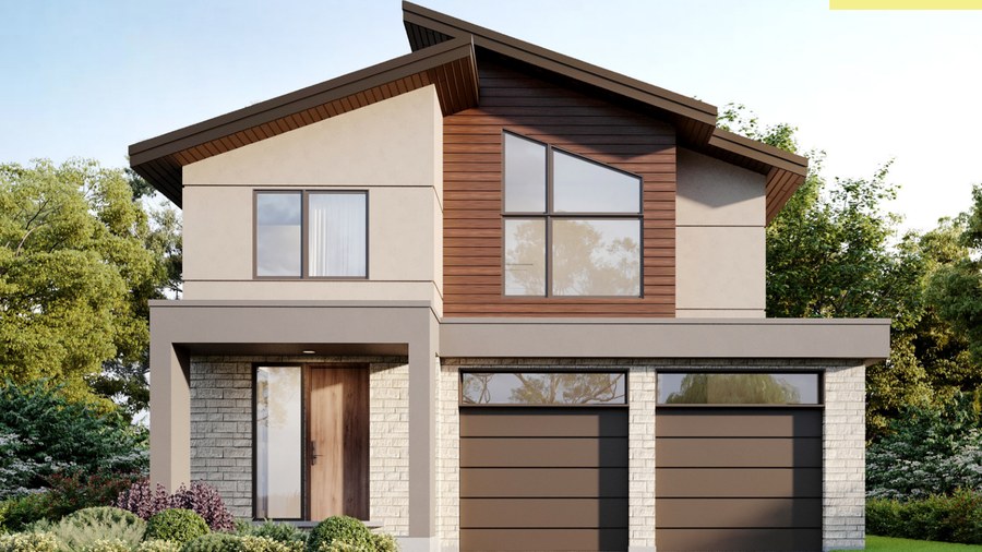 The Essex new home model plan at the Forest Park by Rinaldi Homes in Pelham
