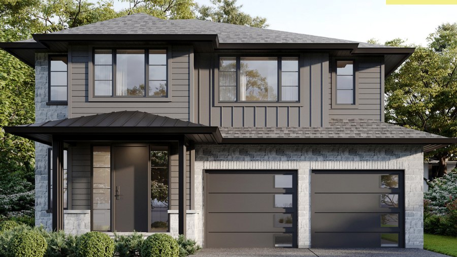 The Westhaven new home model plan at the Forest Park by Rinaldi Homes in Pelham