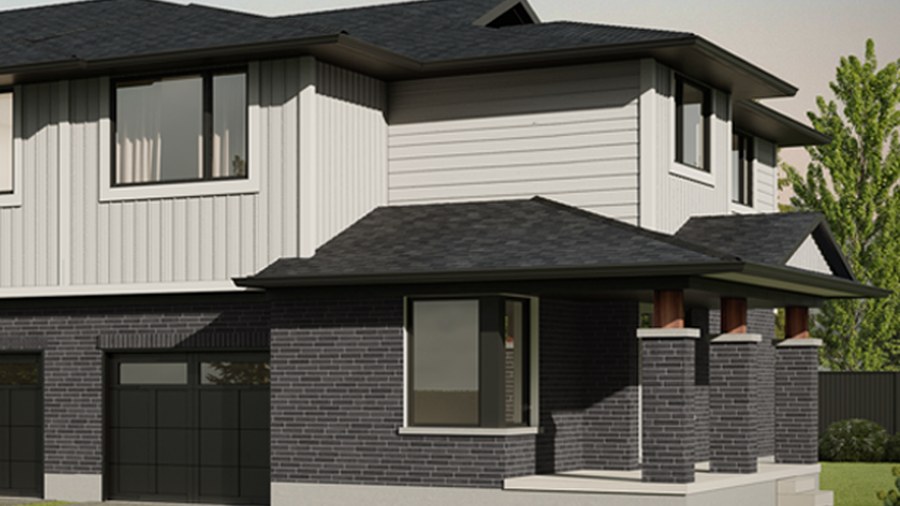The Unit Type A new home model plan at the Rolling Meadows by Rinaldi Homes in Thorold