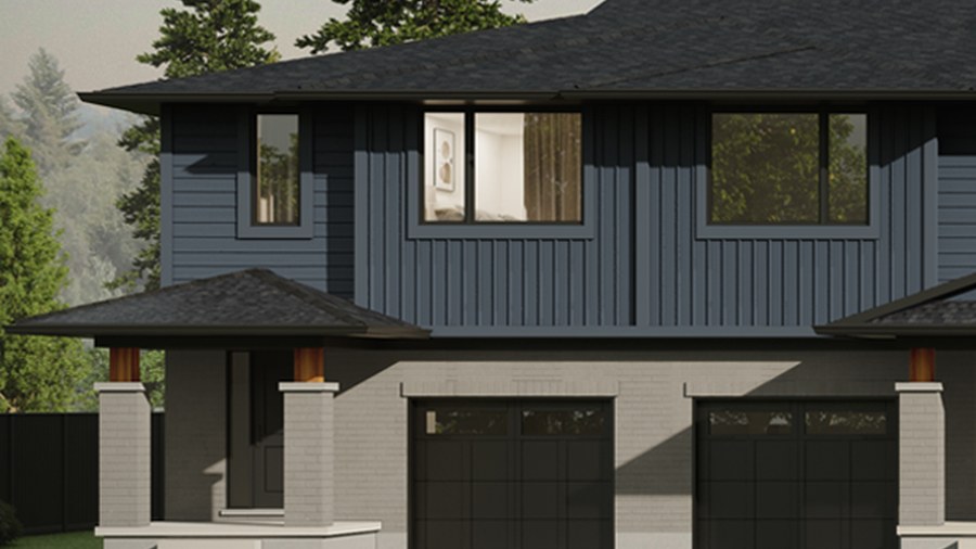 The Unit Type D new home model plan at the Rolling Meadows by Rinaldi Homes in Thorold