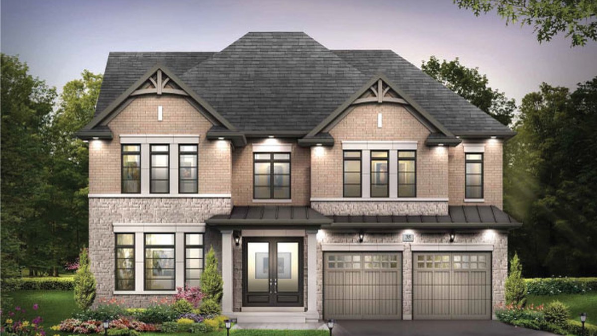 Birmingham Corner floor plan at Estates of West River Valley by Royal Pine Homes in Brampton, Ontario