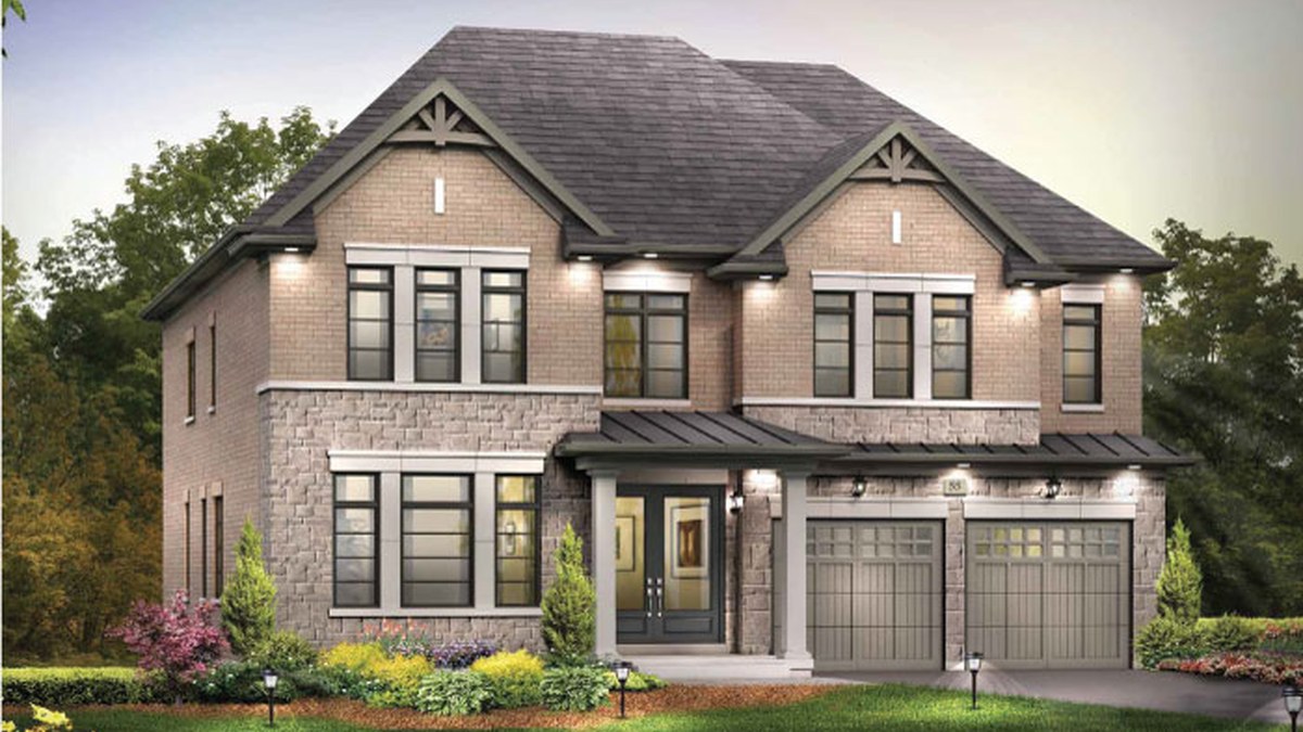 Birmingham floor plan at Estates of West River Valley by Royal Pine Homes in Brampton, Ontario