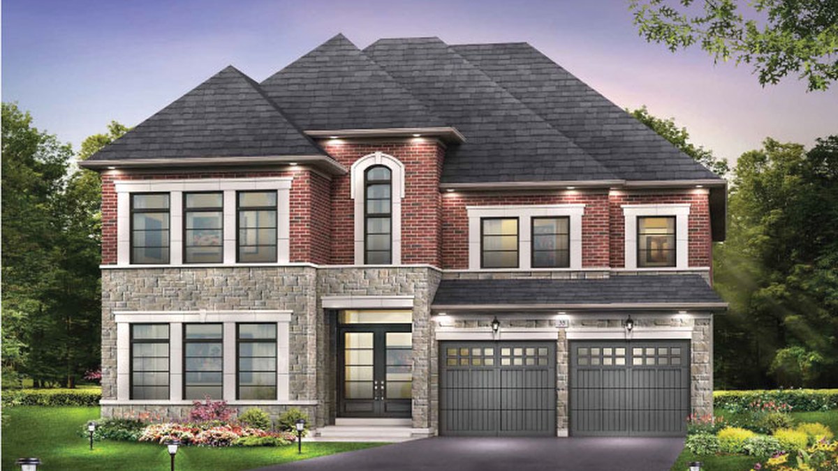 Edinburgh floor plan at Estates of West River Valley by Royal Pine Homes in Brampton, Ontario