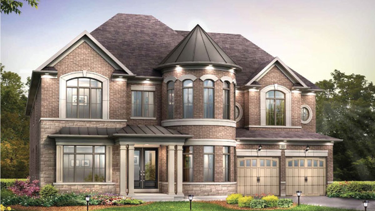 Newcastle floor plan at Estates of West River Valley by Royal Pine Homes in Brampton, Ontario