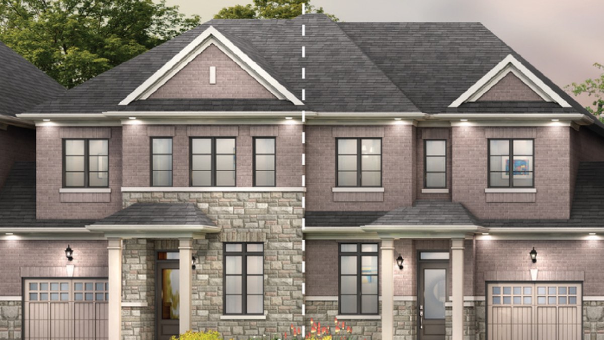 Desert Rose Elevation A floor plan at Mayfield Village by Royal Pine Homes in Brampton, Ontario