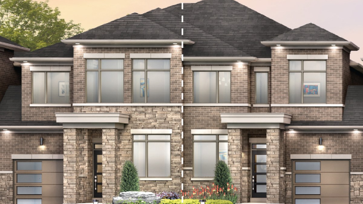 Desert Rose Elevation B floor plan at Mayfield Village by Royal Pine Homes in Brampton, Ontario